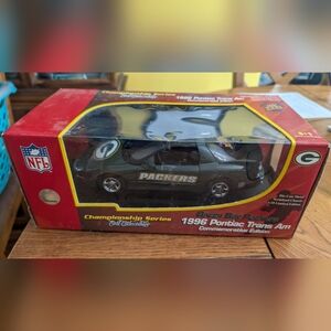 Green Bay Packers NFL 1:18 Scale Die-Cast Super Bowl XXXI Pontiac Trans Am!!!